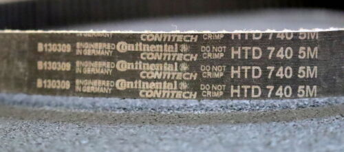 CONTITECH Zahnriemen Timing belt 5M Länge 740mm Breite 20,5mm - unbenutzt