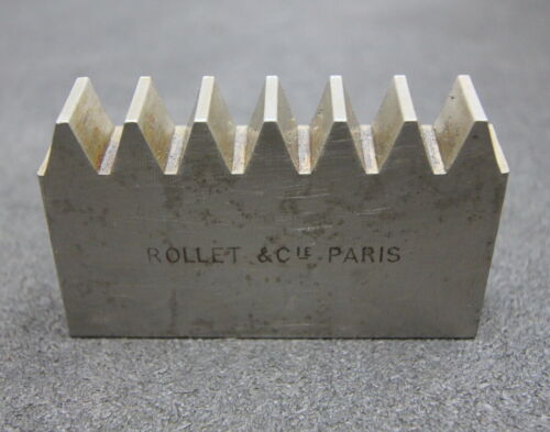 ROLLET PARIS Hobelkamm rack cutter m= 4 Angle 20° HSS