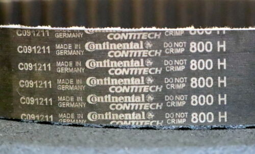 CONTITECH Zahnriemen Timing belt 800H Länge 2032mm Breite 33mm - unbenutzt