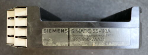 SIEMENS SIMATIC S5-110A Stromversorgungsbaugruppe 24VDC 6ES5930-7AA31 gebraucht