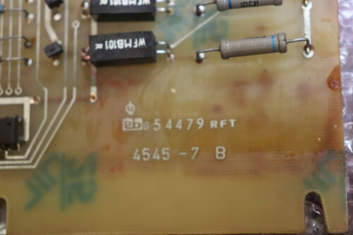 VEM NUMERIK RFT DDR Platine 54479 7987-6 NKM RFT 54479 gebraucht - ok