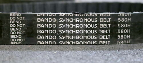 BANDO SYNCHRONOUS Zahnriemen Timing belt 580H Länge 11473,2mm Breite 25,4mm