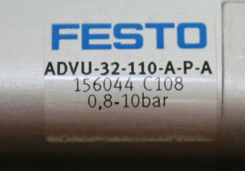 FESTO Kompaktzylinder Compact cylinder ADVU-32-110-A-P-A Nr. 156044 Kolben-Ø32mm