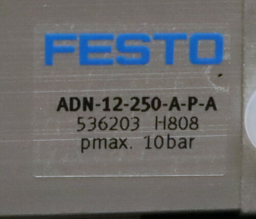 FESTO Kompaktzylinder Compact cylinder ADN-12-250-A-P-A Nr. 536203 Kolben-Ø 12mm