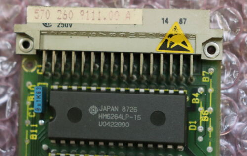 SIEMENS SINUMERIK EPROM 6FX1126-0BL01 570 260 9111.00 gebraucht-geprüft-ok