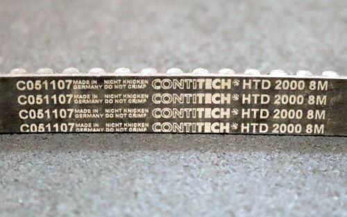 CONTITECH Zahnriemen Timing belt 8M Länge 2000mm Breite 20mm - unbenutzt