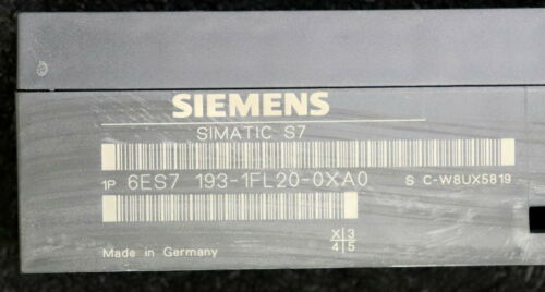 SIEMENS SIMATIC S7 DP Zusatzklemme 1-reihig 6ES7193-1FH20-0XA0 32 Kanäle