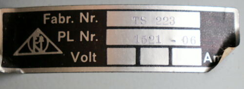 EMIL NIETHAMMER 2x Scheinwerfer Typ TS 223 HPS 200 mit 220V 2000W + Zubehör