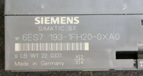 SIEMENS SIMATIC S7 DP Zusatzklemme 1-reihig 6ES7193-1FH20-0XA0 16 Kanäle