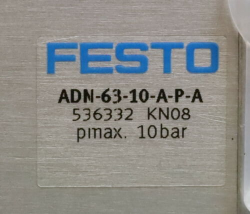 FESTO Kompaktzylinder Compact cylinder ADN-63-10-A-P-A Art.Nr. 536332 Hub 10mm