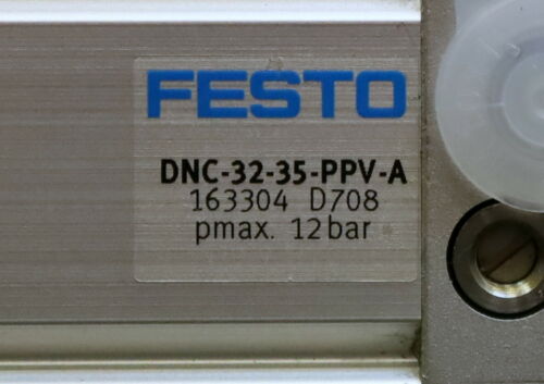 FESTO Kompaktzylinder Compact cylinder DNC-32-35-PPV-A Art.Nr. 163304 Hub 35mm