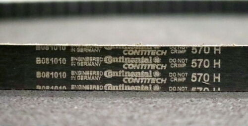 CONTITECH Zahnriemen Timing belt 570H Länge 1447,8mm Breite 19,05mm - unbenutzt