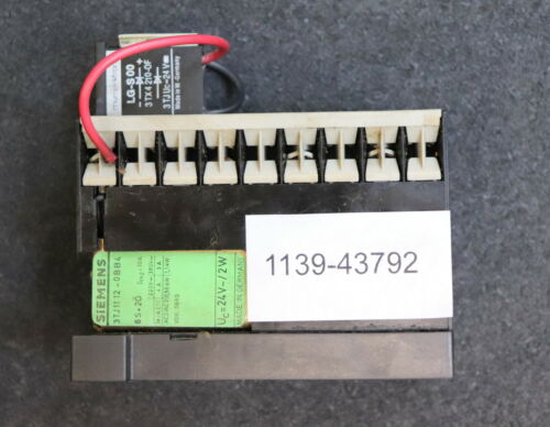 SIEMENS Hilfsschütz 3TJ1002-0BB4 6S + 2Ö Uc=24VDC 2W mit Entstördiode LG-S00