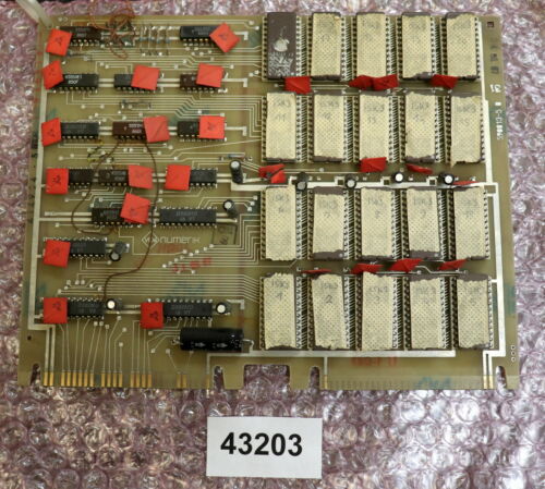 VEM NUMERIK RFT DDR Platine 414924-5 NKM 590813-5 mit EPROMS gebraucht - ok