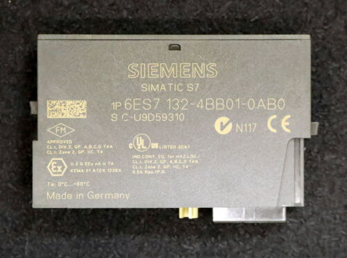 SIEMENS 6x Power Modul SIMATIC S7 2 DO HF DC24V/0,5A 6ES7132-4BB01-0AB0