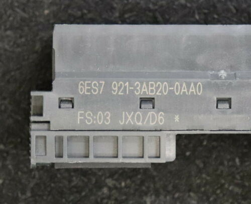 SIEMENS SIMATIC< Connector Frontstckmodul 6ES7921-3AB20-0AA0 - unbenutzt