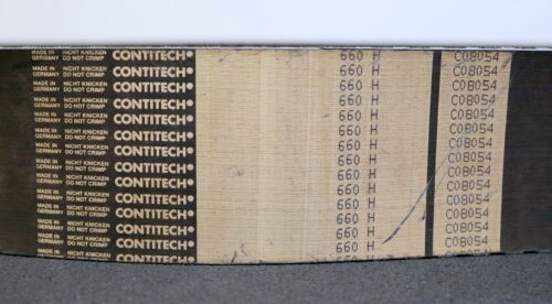 CONTITECH Zahnriemen Timing belt 660H Länge 1676,4mm Breite 72mm - unbenutzt