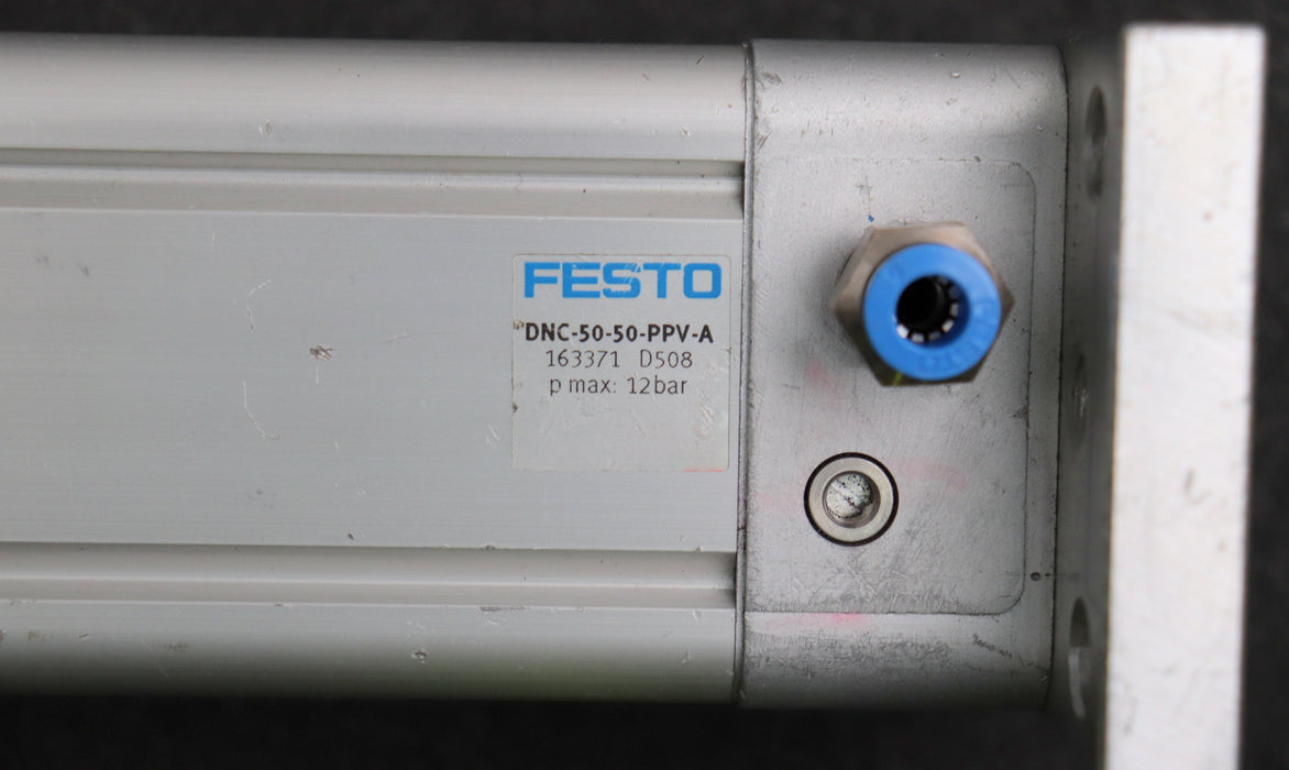 FESTO Norm-Zylinder DNC-50-50-PPV-A Mat.-Nr. 163371 KolbenØ 50mm Hub 50mm