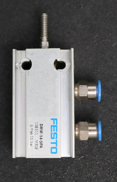 FESTO Kompakt-Zylinder DMM-16-5PA Mat.-Nr. 158511 einfachwirkend KolbenØ 16mm