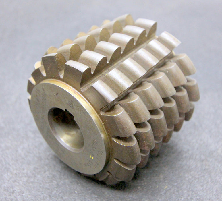 Rollkettenrad-Wälzfräser roller chain hob Teilung 12,7mm= 1/2" RollenØ 7,75mm