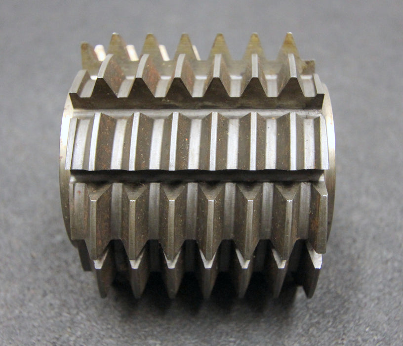 LEIMBACH Vollstahlwälzfräser gear hob m=3mm BP IV nach DIN3972 20° EGW 1gg. Li.