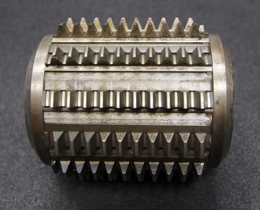 SAAZOR Stollenwälzfräser involute spline hob Vorfräser m= 2,5mm BP III 20°