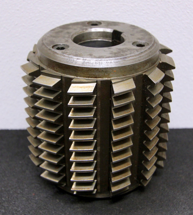 RAXA-GARANT Stollenwälzfräser involute spline hob m= 2,5mm BP III nach DIN3972