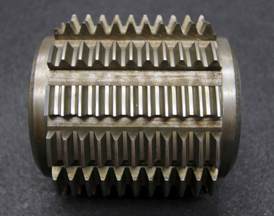 RAXA-GARANT Stollenwälzfräser involute spline hob m= 2,5mm BP III nach DIN3972