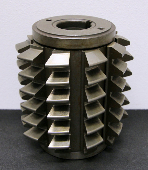 FETTE Stollenwälzfräser involute spline hob m= 6,5mm BP IV nach DIN3972 20° EGW