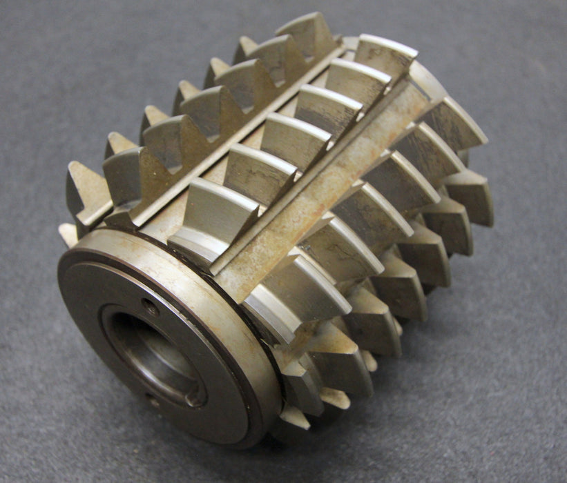 FETTE Stollenwälzfräser involute spline hob m= 6,5mm BP IV nach DIN3972 20° EGW