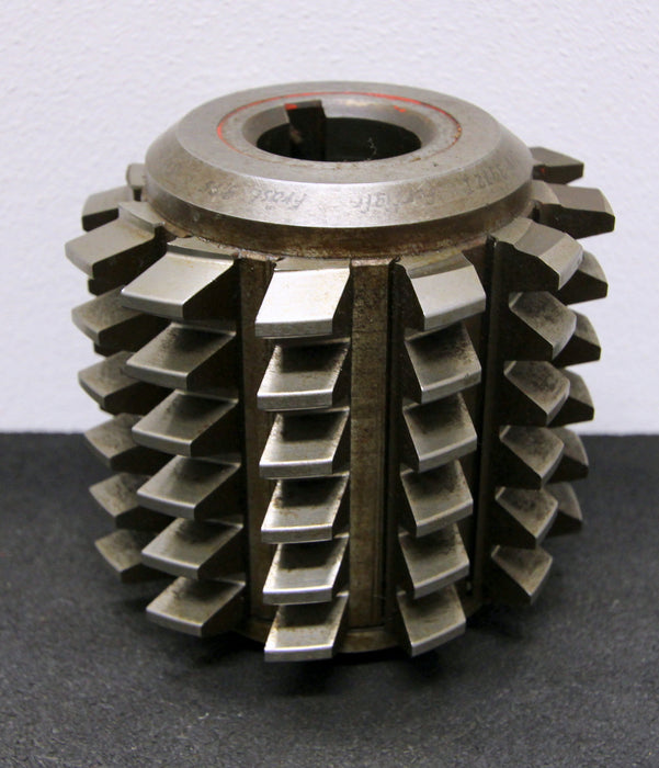 SAAZOR Stollenwälzfräser involute spline hob Fertigfräser m= 4,5mm BP I 20° LKN