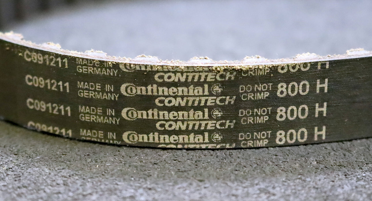 CONTITECH Zahnriemen Timing belt 800H Länge 2032mm Breite 21mm - unbenutzt