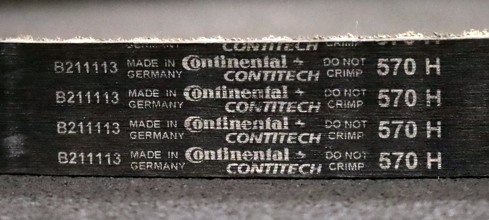 CONTITECH Zahnriemen Timing belt 570H Länge 1447,8mm Breite 26mm - unbenutzt