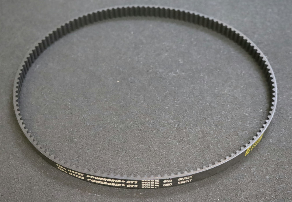 GATES POWERGRIP Zahnriemen Timing belt 5MGT Länge 650mm Breite 11,8mm unbenutzt