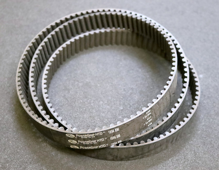 GATES POWERGRIP Zahnriemen Timing belt 8M Länge 1896mm Breite 25mm - unbenutzt