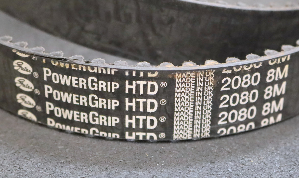 GATES POWERGRIP Zahnriemen Timing belt 8M Länge 2080mm Breite 29,5mm - unbenutzt