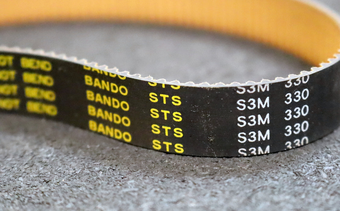 BANDO SYNCHRONOUS Zahnriemen Timing belt S3M Länge 339mm Breite 15mm - unbenutzt