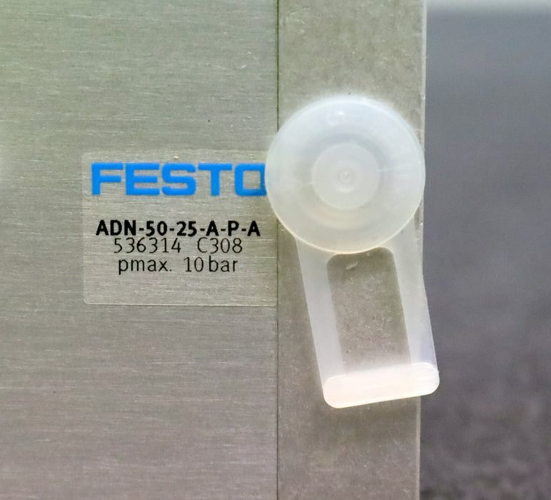 FESTO Kompaktzylinder Compact cylinder ADN-50-25-A-P-A Nr. 536314 C308 Hub 25mm