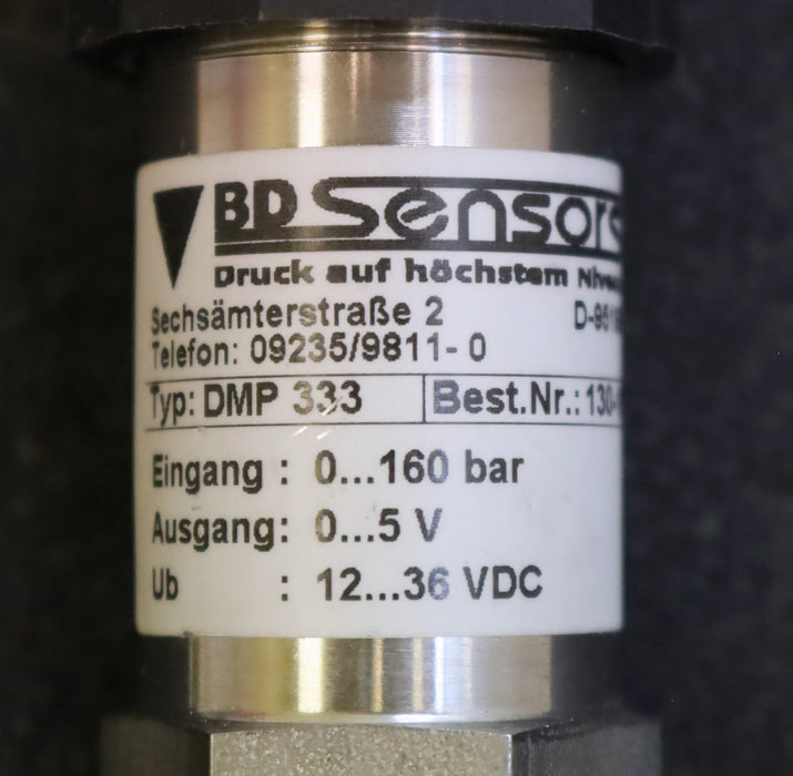 BD SENSORS Druckmessumformer DMP333 Best.Nr. 130-1603-4-3-1-3-5-000