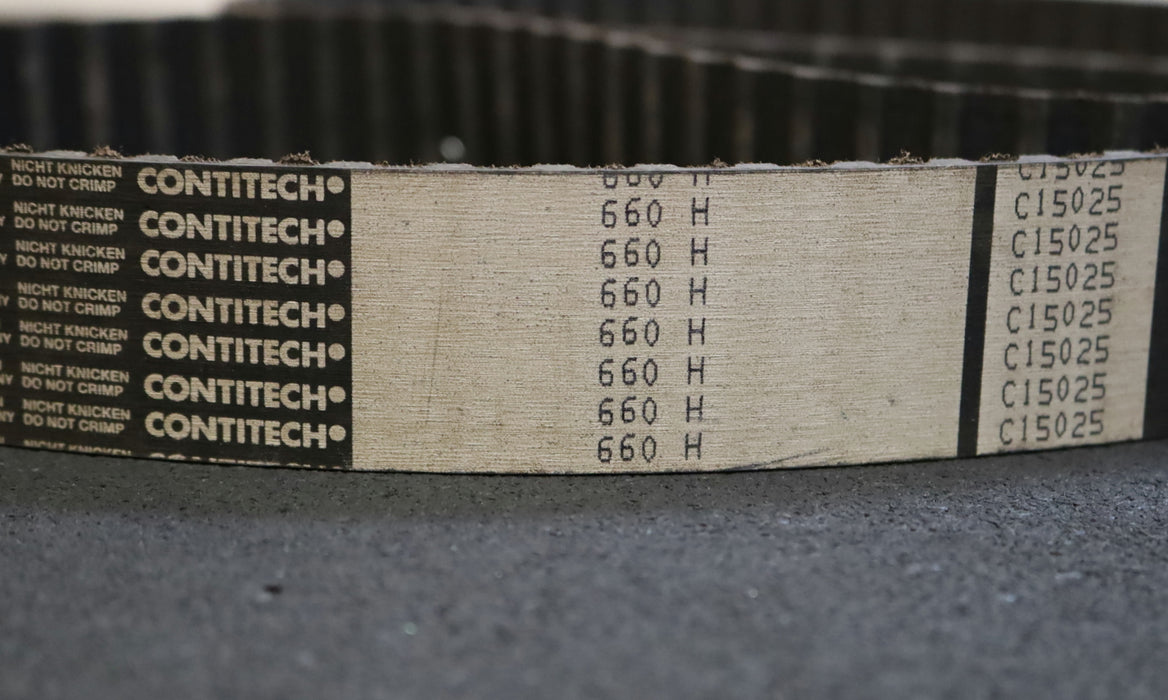 Bild des Artikels CONTITECH-Zahnriemen-Timing-belt-660-H-Breite-38,1mm-Länge-1676,4mm-unbenutzt