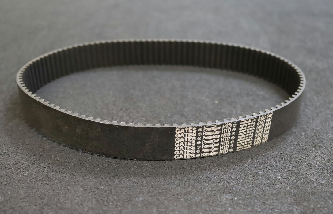 Bild des Artikels GATES-POWERGRIP-Zahnriemen-Timing-belt-5M-Breite-22,5mm-Länge-560mm-unbenutzt