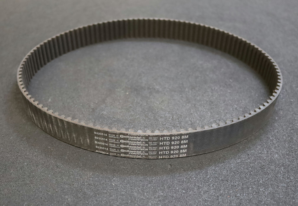 Bild des Artikels CONTITECH-Zahnriemen-Timing-belt-8M-Breite-31mm-Länge-920mm-unbenutzt