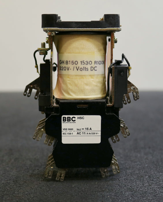 Bild des Artikels BBC-Hilfsschütz-HSC44-Spulenspannung-220VDC-GH-H-132-6446-V1020-unbenutzt