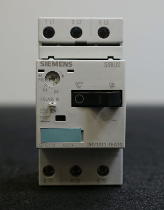 Bild des Artikels SIEMENS-Leistungsschalter-3RV1011-1EA10-2,8-4A-unbenutzt-in-OVP