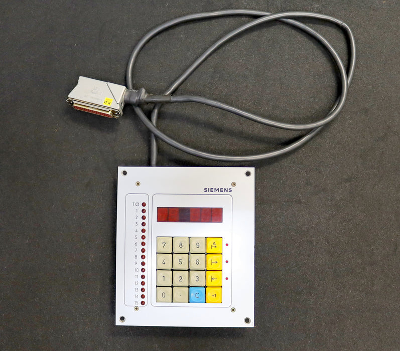 Bild des Artikels SIEMENS-Eingabe-Tastatur-C79458-L336-A1-185x160mm-mit-ITT-CANNON-gebraucht