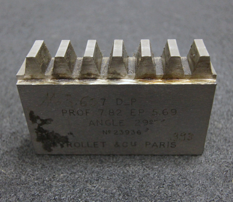 Bild des Artikels ROLLET-PARIS-Hobelkamm-rack-cutter-für-MAAG-Wälzhobelmaschinen-7-DP-EGW-29°