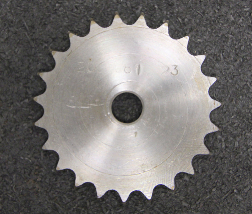 Bild des Artikels 2x-Kettenradscheibe-KRL-Chainwheel-für-05B-1-nach-DIN8187-Teilung-8x3mm-Z=-23