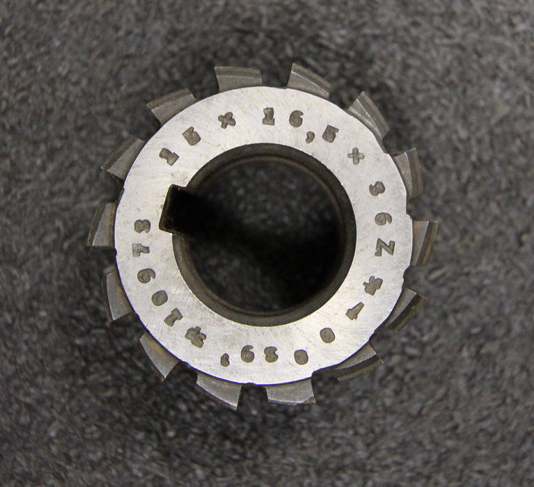 Bild des Artikels R.-STOCK-&-CO-Kerbzahnwellenwälzfräser-serration-hob-15-x-16,5-Ø40-x-20-x-Ø19mm