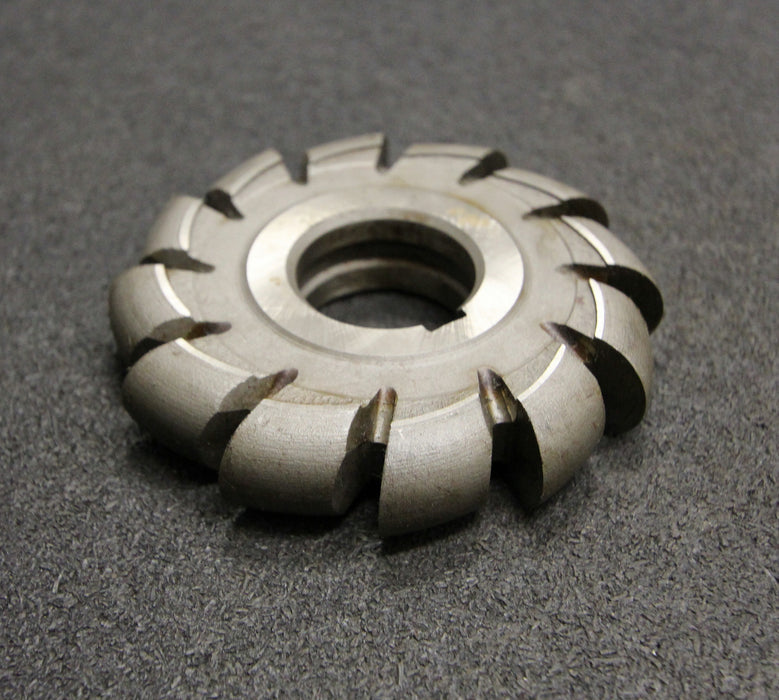 Bild des Artikels Halbrund-Formfräser-konvex-Radiusfräser-Radius-10mm---100x20x32mm-12-Spannuten