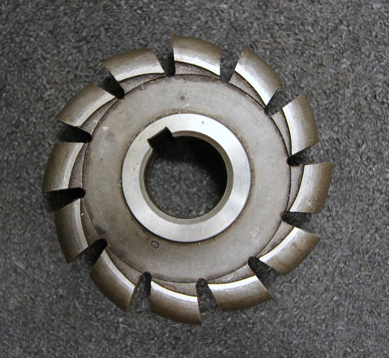 Bild des Artikels PWS-Halbrund-Formfräser-konvex-Radiusfräser-Radius-8mm---80x16x22mm-12-Spannuten